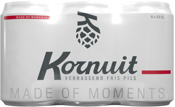 Grolsch Kornuit set van 6 blikken á 0,33 liter